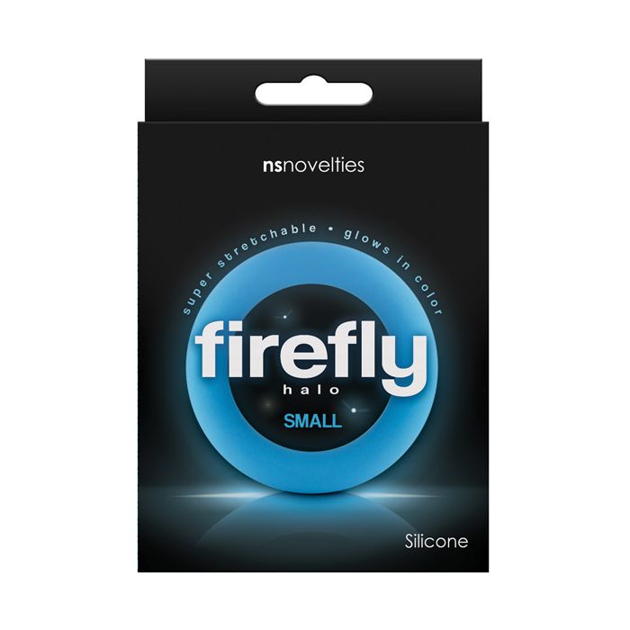 Firefly Halo Small Cockring - Blue