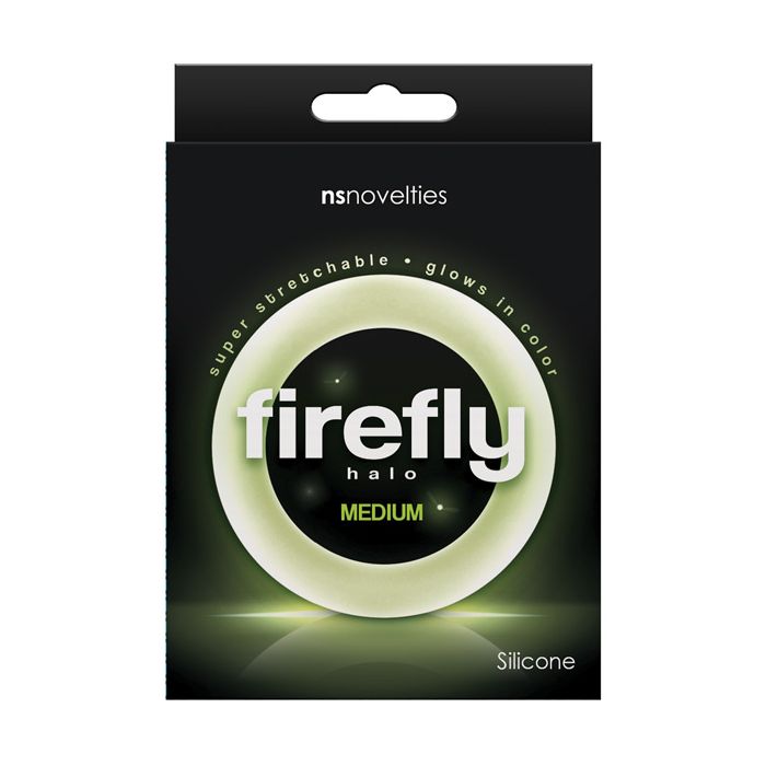 Firefly Halo Medium Cockring - Clear