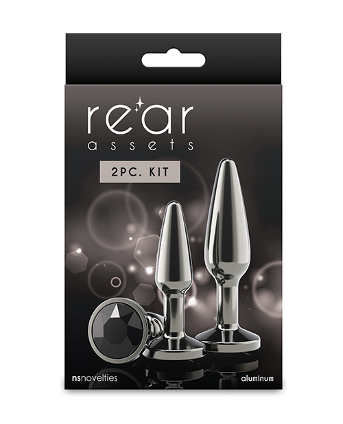 Rear Assets Tapered Trainer Kit Gunmetal - Black