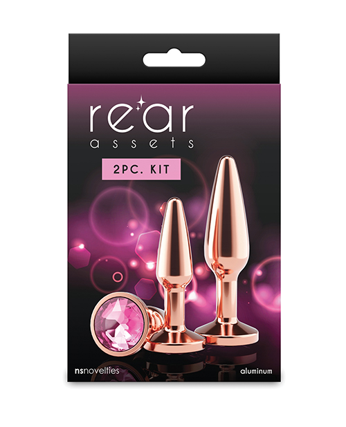 Rear Assets Tapered Trainer Kit Rose Gold - Pink
