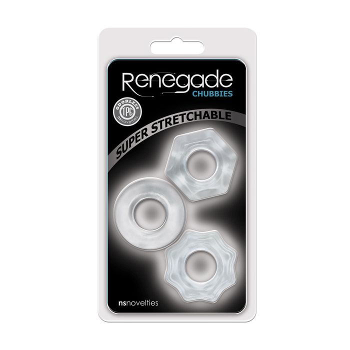 Renegade Chubbies 3 pack - Clear