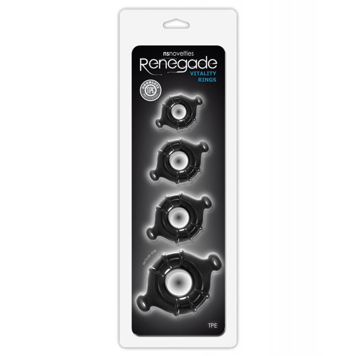 Renegade Vitality Rings - Black
