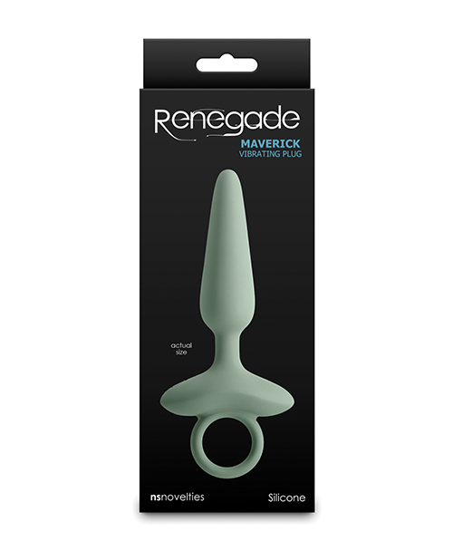 Renegade Maverick Vibrating Anal Plug - Sage 