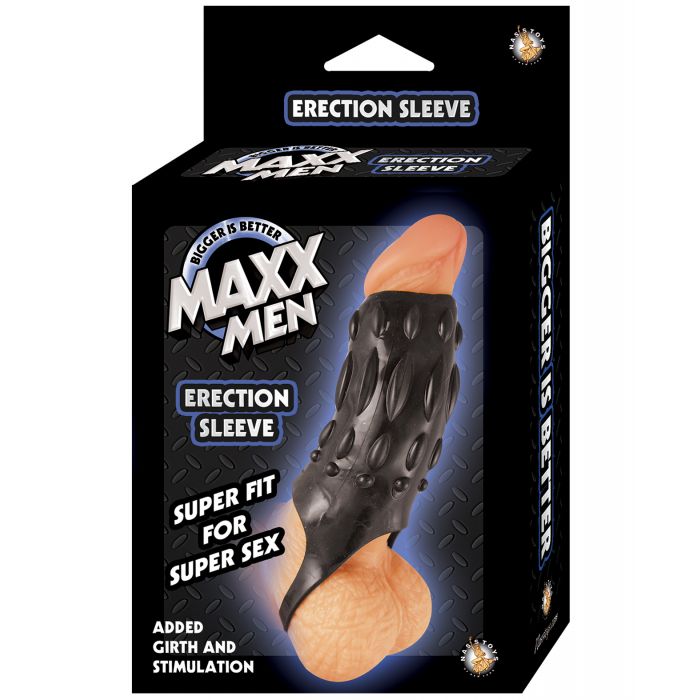 Maxx Men Erection Sleeve - Black