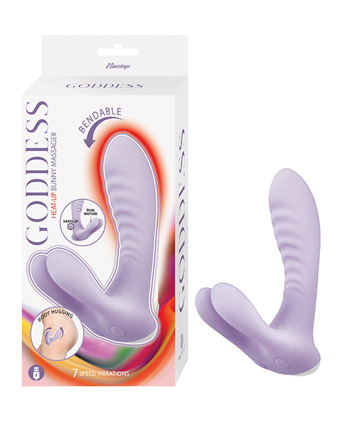 Goddess Heat-up Bunny Vibrator - Lavender 