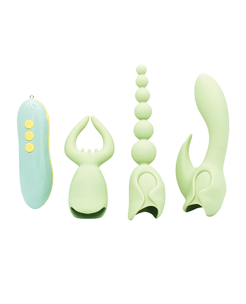 Natalie's Toy Box Pleasure Hunter 3 pc Kit - Mint