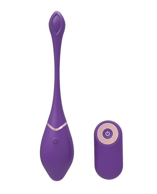 Sublime Ovum Rechargeable Silicone Egg Vibrator - Purple 