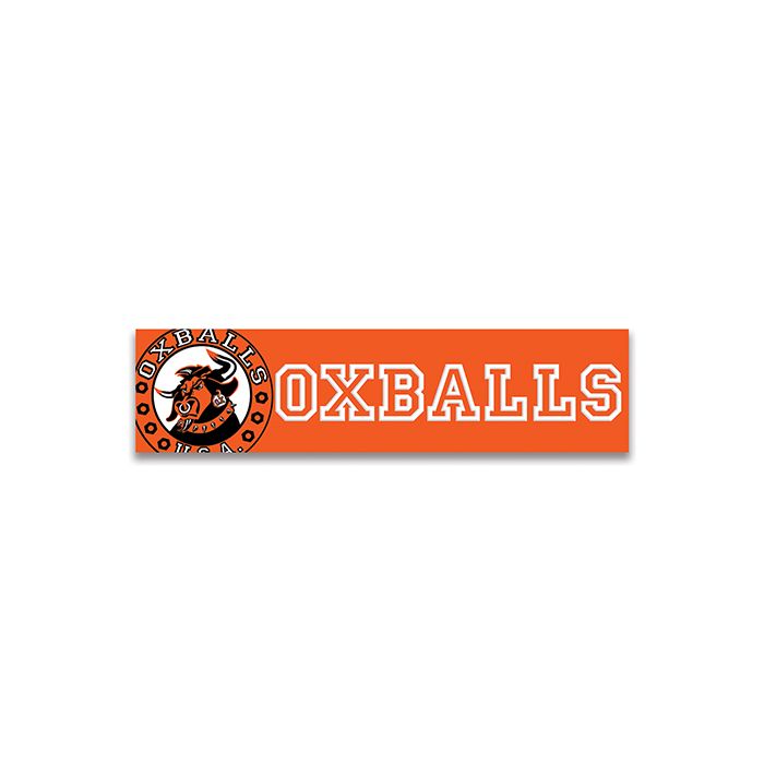 PROMO Oxballs Name Sign
