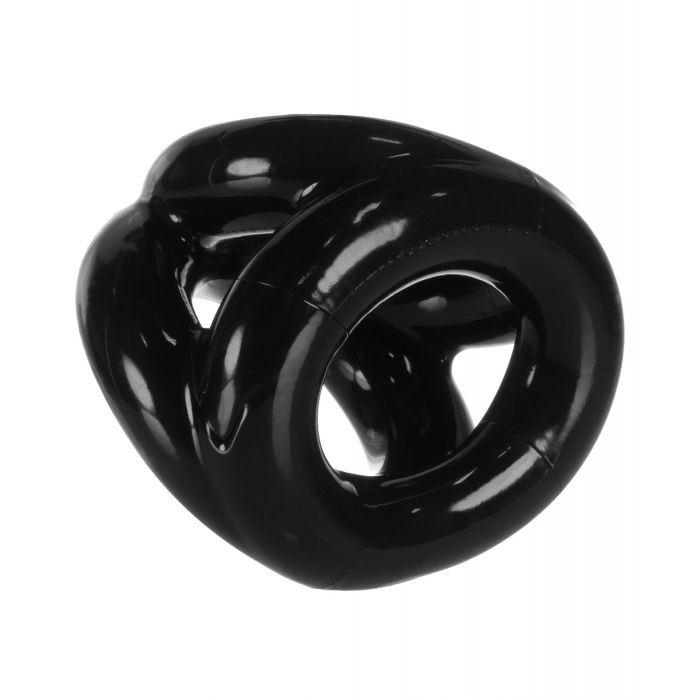 Oxballs Atomic Jock Tri Sport 3 Ring Sling Cockring - Black