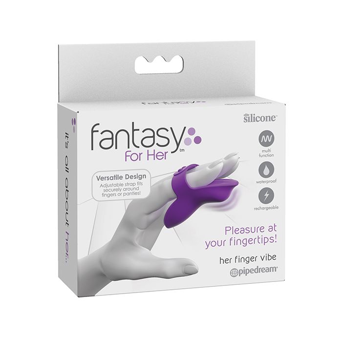 Fantasy For Her Finger Vibe - Purple