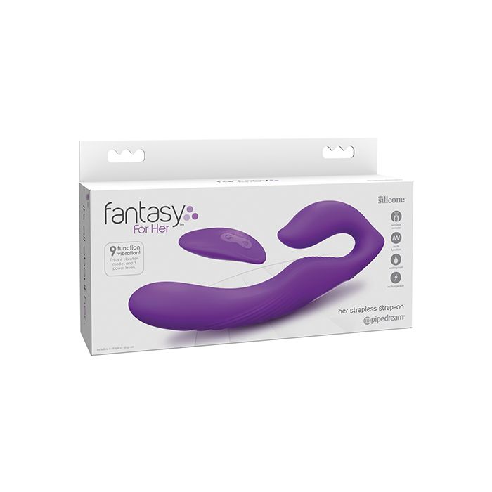 Fantasy For Her Ultimate Strapless Strap On - Purple