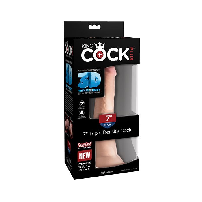 King Cock Plus 7" Triple Density Cock