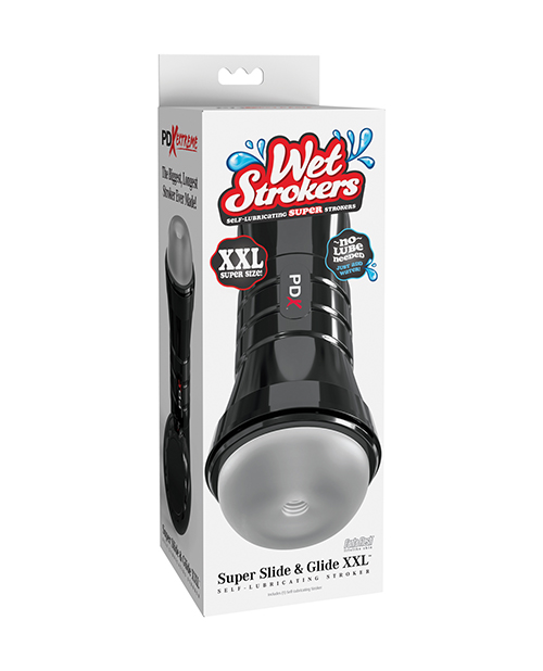 PDX Extreme Wet Stroker Super Slide & Glide XXL  - Frosted 