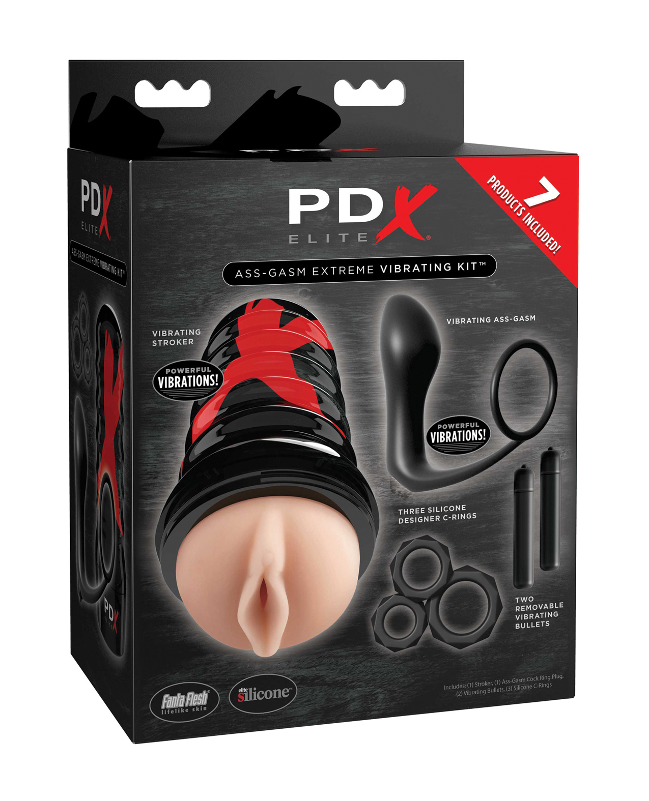 Pipedream Extreme Elite Ass Gasm Vibrating Kit