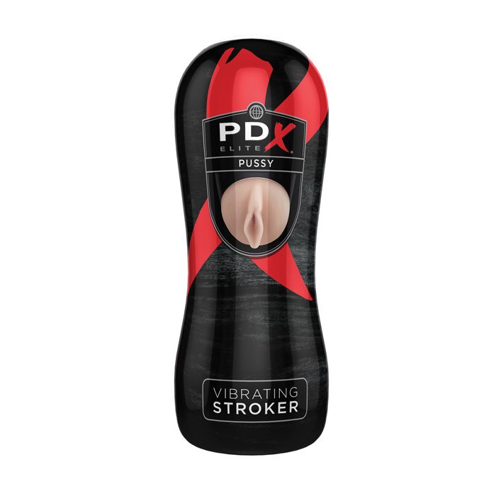 PDX Elite Vibrating Stroker - Pussy
