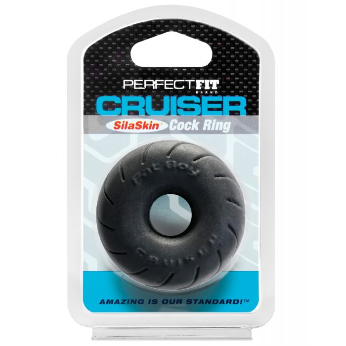 Perfect Fit SilaSkin Cruiser Ring - Black