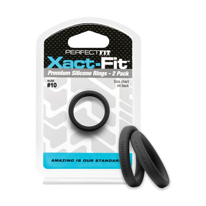 Perfect Fit Xact Fit #10 - Black Pack of 2