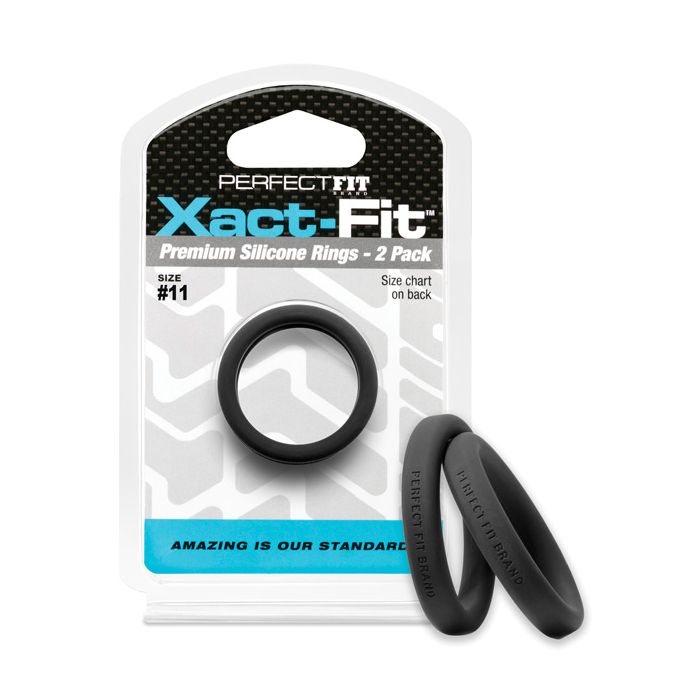 Perfect Fit Xact Fit #11 - Black Pack of 2