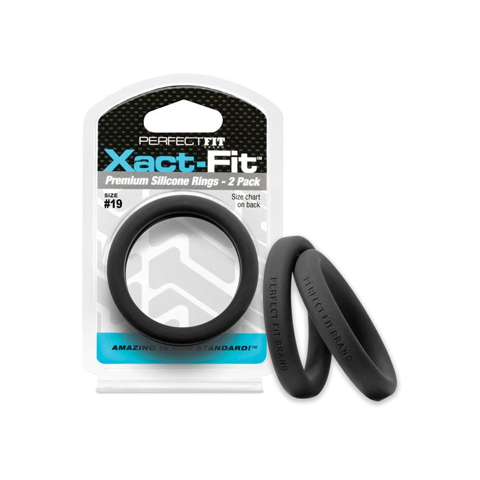 Perfect Fit Xact Fit #19 - Black Pack of 2