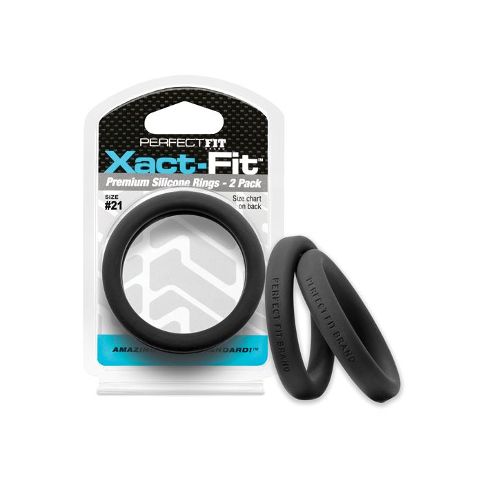 Perfect Fit Xact Fit #21 - Black Pack of 2