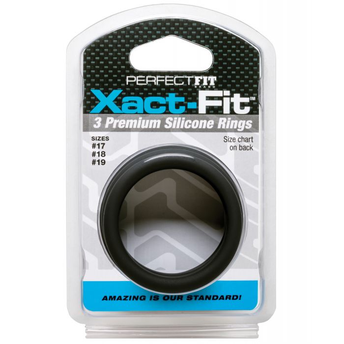 Perfect Fit Xact Fit 3 Ring Kit M/L - Black