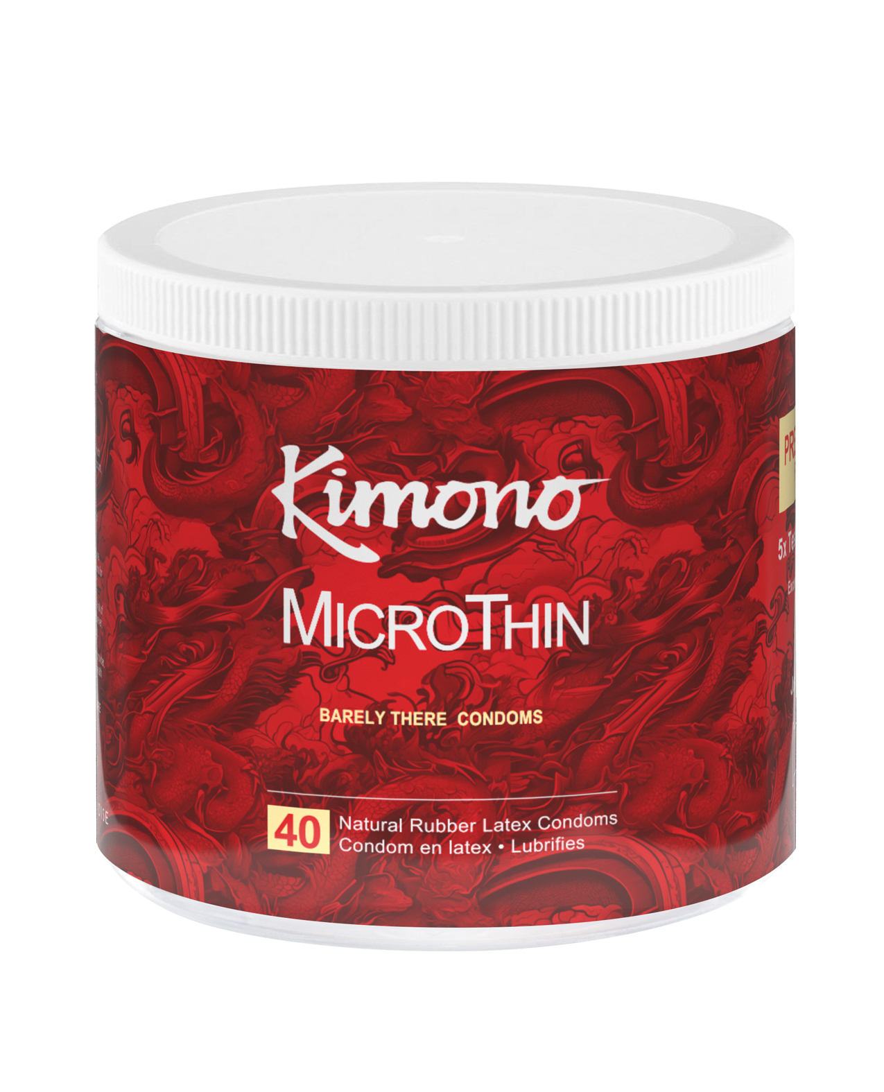 Kimono Microthin Ultra Thin Display Bowl - Assorted Colors Display of 40