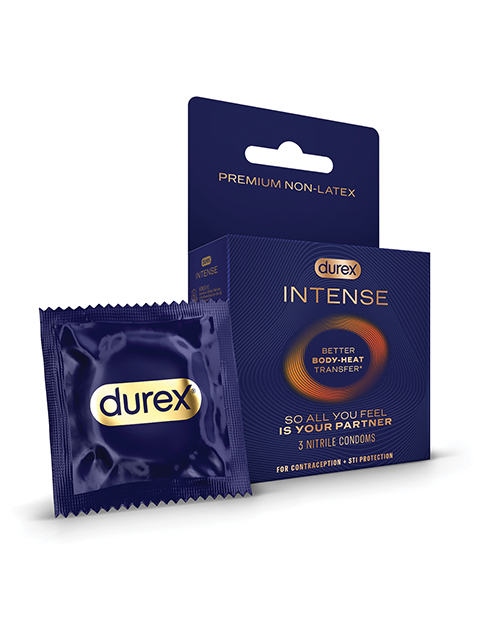 Durex Intense Nitrile Condoms - Pack of 3 