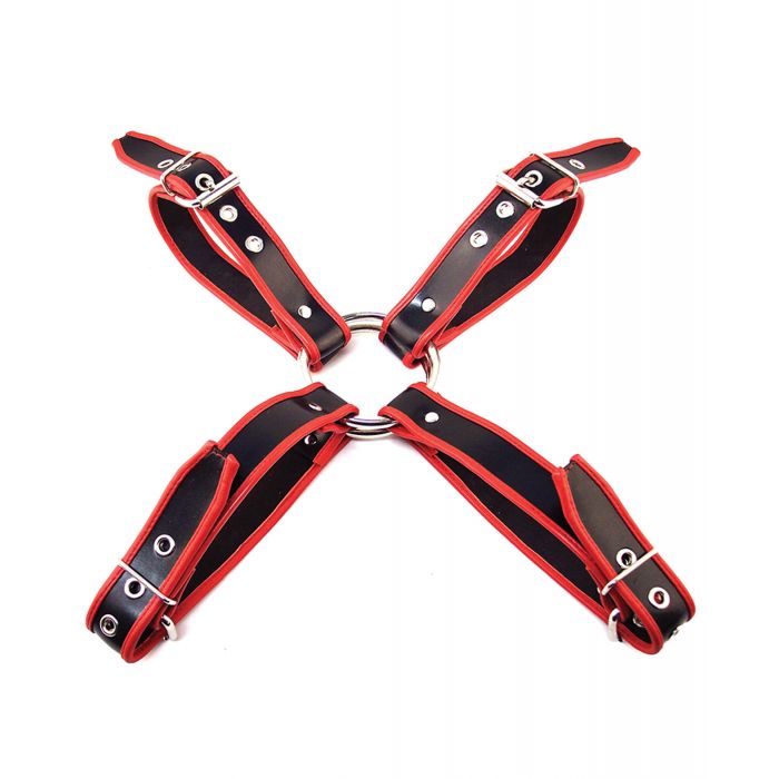 Rouge Chest Harness Large - Black/Red