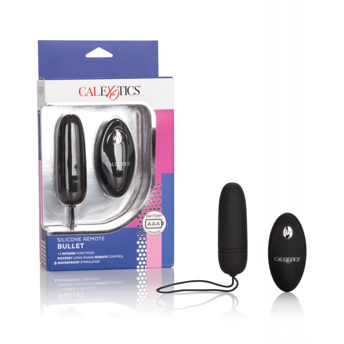 Silicone Remote Bullet - Black