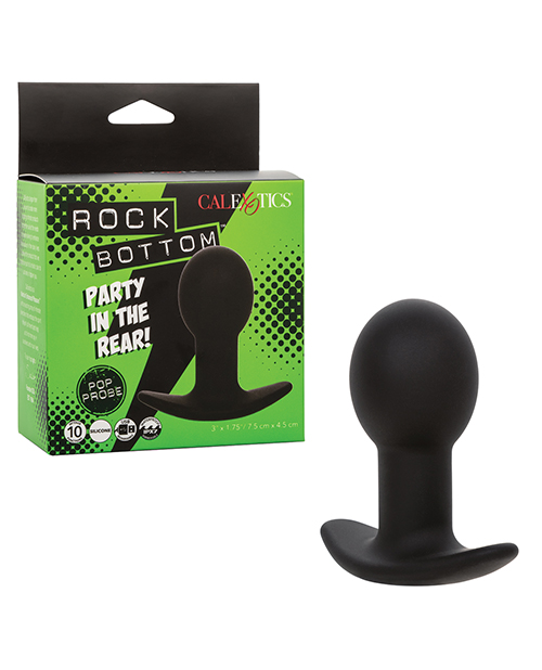 Rock Bottom Pop Anal Probe - Black