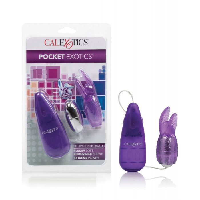 Pocket Exotics Snow Bunny Bullet - Purple