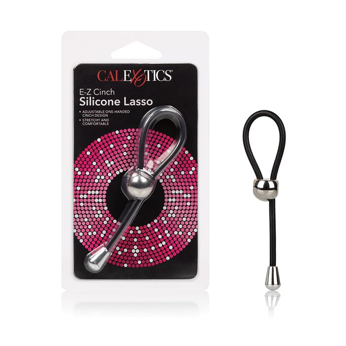 E-Z Cinch Silicone Lasso - Black