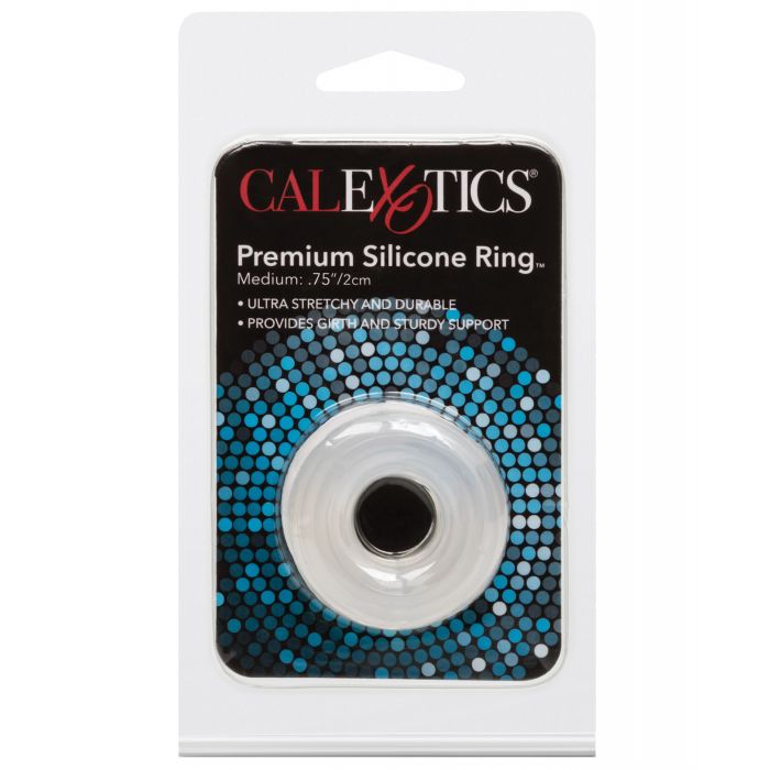 Premium Silicone Ring - Medium Clear