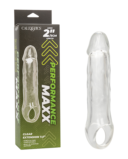 Performance Maxx 7.5" Penis Extension - Clear 