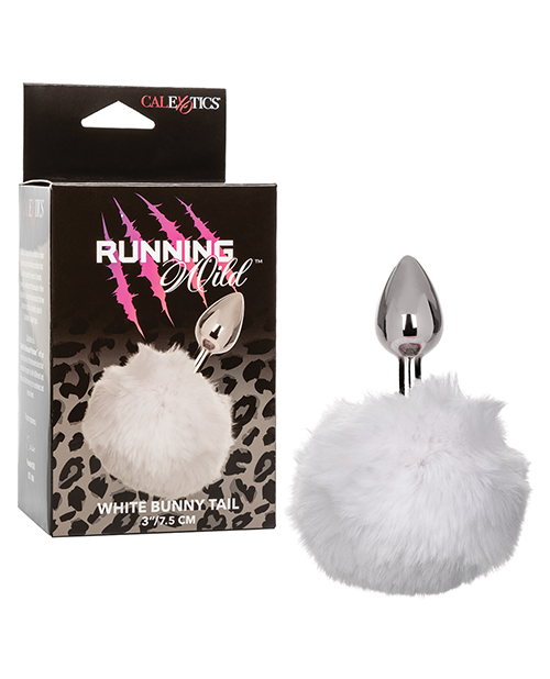 Running Wild White Bunny Tail Anal Probe 