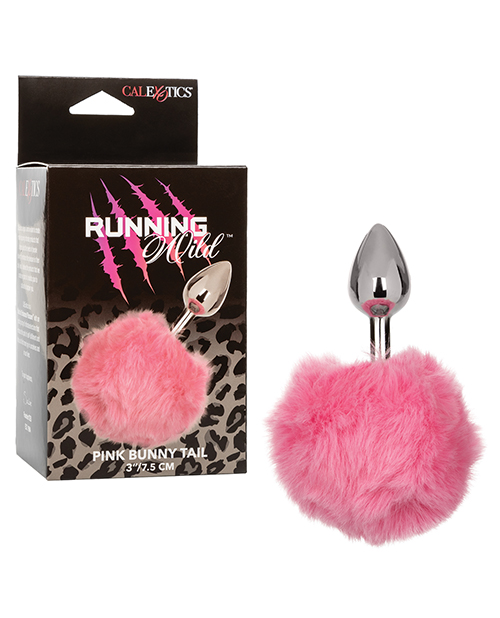 Running Wild Pink Bunny Tail Anal Probe 