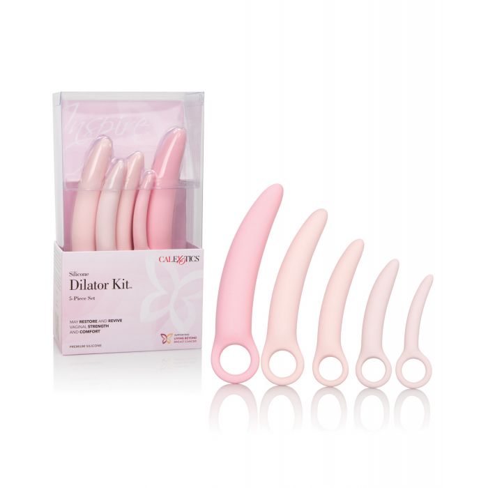 Inspire Silicone Dilator 5 Piece Set - Pink