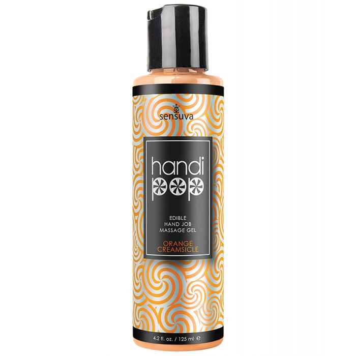 Handipop Hand Job Massage Gel - 4.2 oz Orange Creamsicle