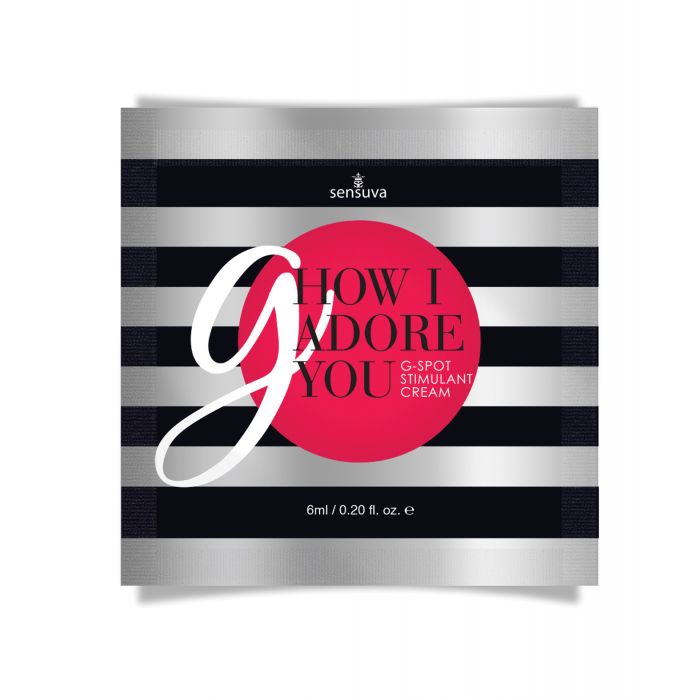 G How I Adore You G-Spot Enhancement Cream - 6 ml Single Use Pillow Packet