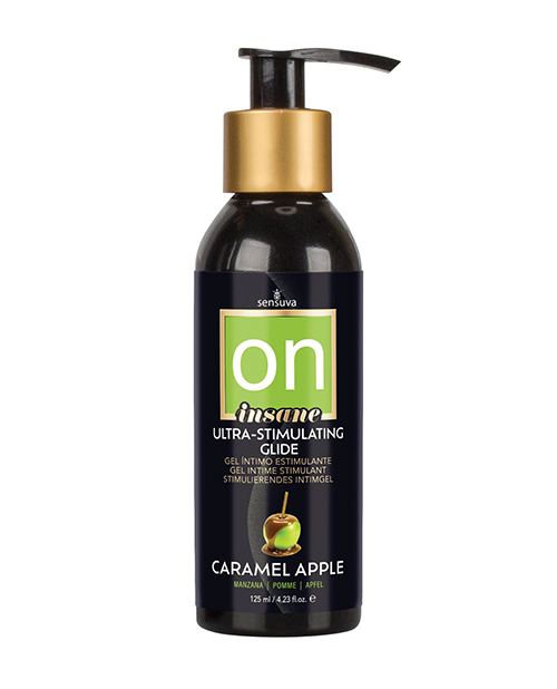 ON Insane Ultra Stimulating Glide - 4.23 oz Caramel Apple