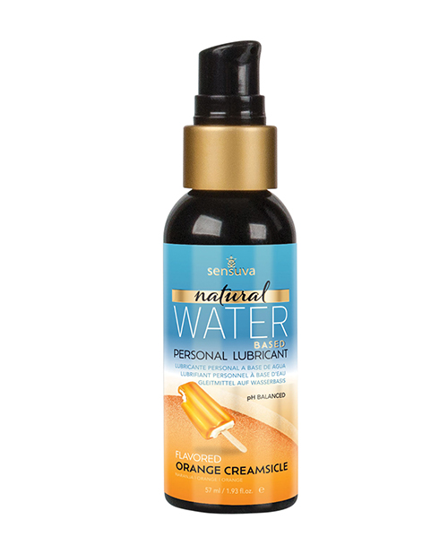 Sensuva Natural Water Based Personal Moisturizer - 1.93 oz Orange Creamsicle 