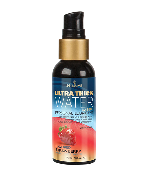 Sensuva Ultra Thick Water Based Personal Moisturizer - 1.93 oz Strawberry 