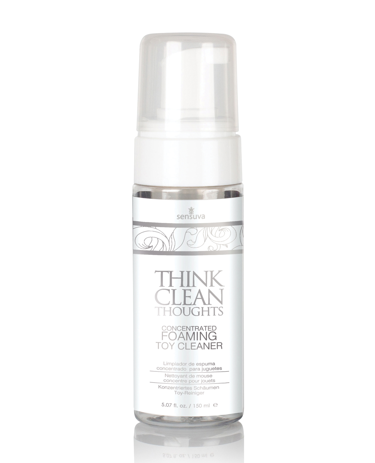 Sensuva Think Clean Thoughts Foaming Toy Cleaner - 5.07 oz 