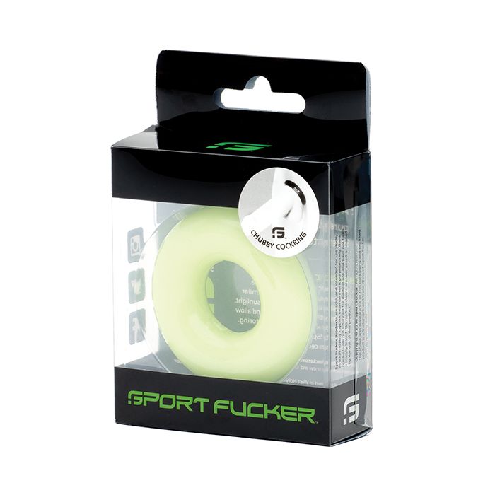 Sport Fucker Chubby Cockring - Glow