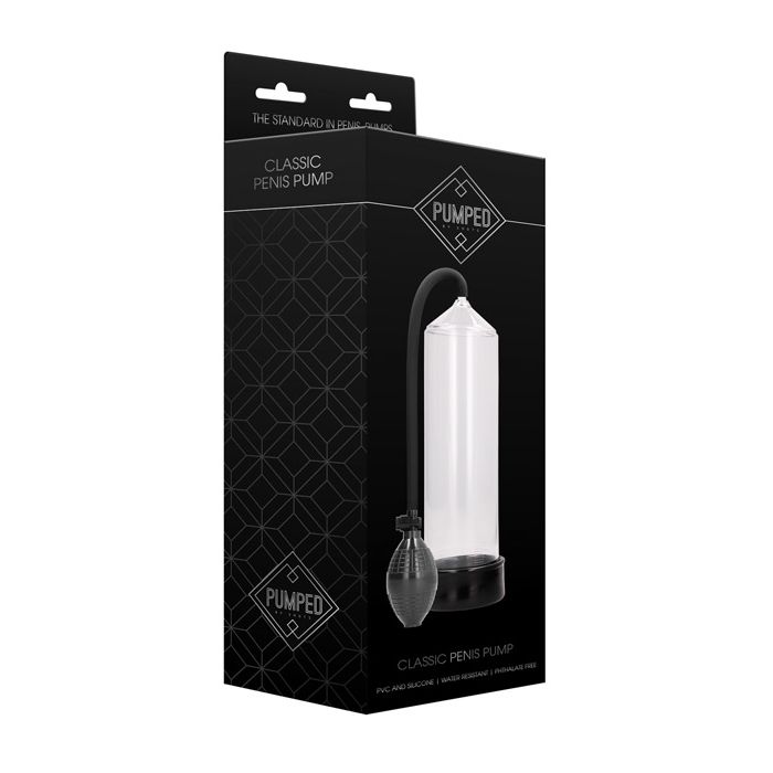 Shots Pumped Classic Penis Pump - Transparent
