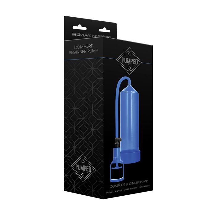 Shots Pumped Comfort Beginner Pump - Blue