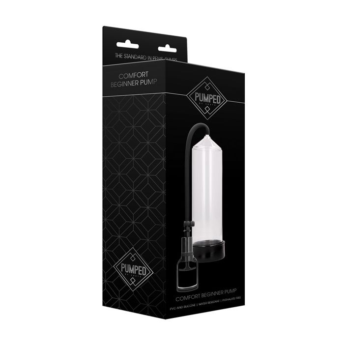 Shots Pumped Comfort Beginner Pump - Transparent