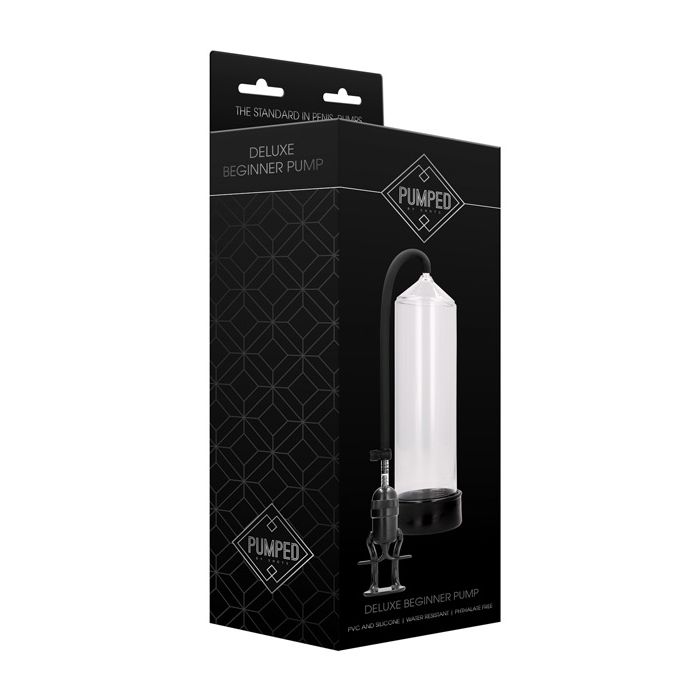 Shots Pumped Deluxe Beginner Pump - Transparent
