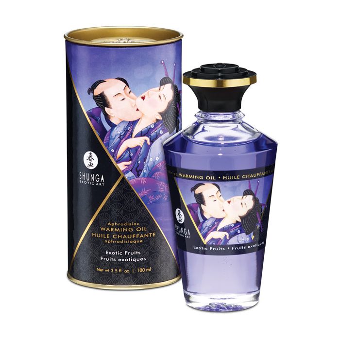 Shunga Warming Oil - 3.5 oz Exotic Fruits