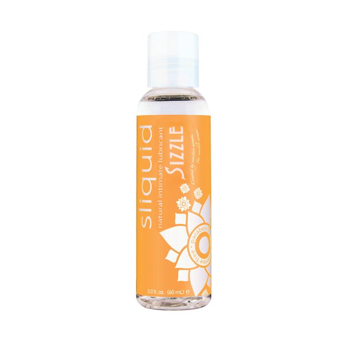 Sliquid Naturals Sizzle Lubricant - 2 oz
